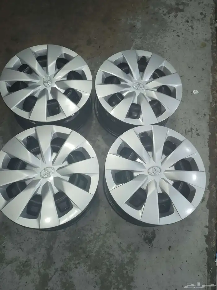 طقم جنوط كورولا حديد مقاس 15 0