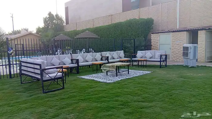 تاجير جلسات شعبيه وفراشات وجلسات مغربيه ودفايات وكنبات 6