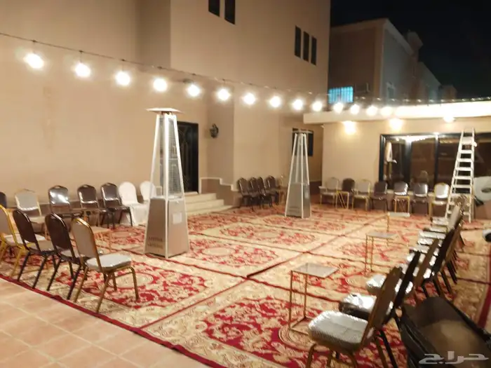 تاجير جلسات شعبيه وفراشات وجلسات مغربيه ودفايات وكنبات 7