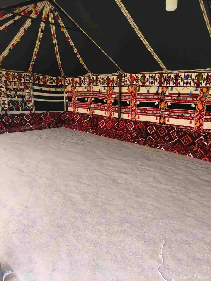 بيت شعر تركي خط احمر ضد الماء وشمس عليه طربال جميع المقاس 2