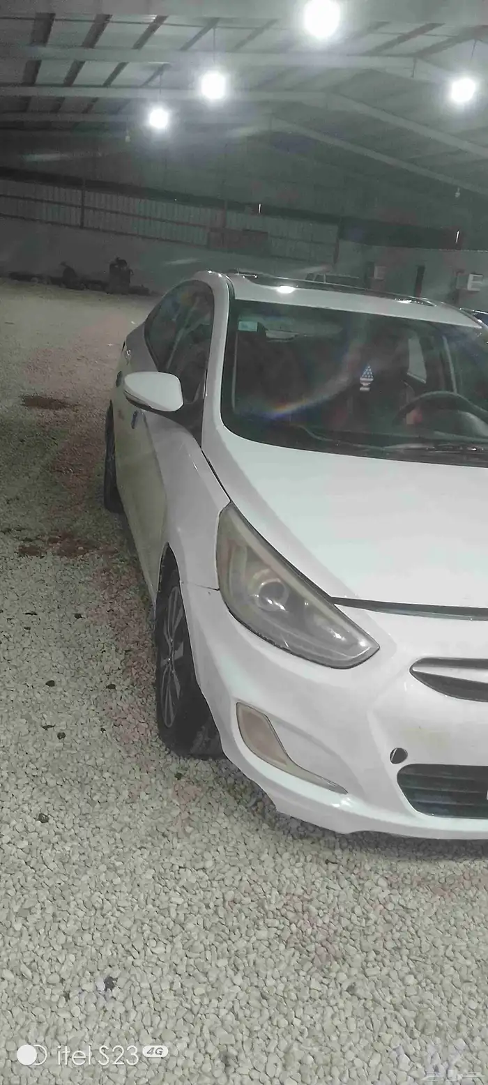 هونداي 2016 ماشي 297 قير مكنة توضيب شويه دقات وراء يمين يسا 0