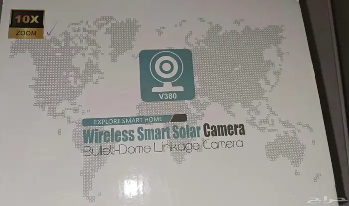 كامرا زوم طاقه شمسه 10X جودة تصوير عاليه 4Kوضوح عالي 3