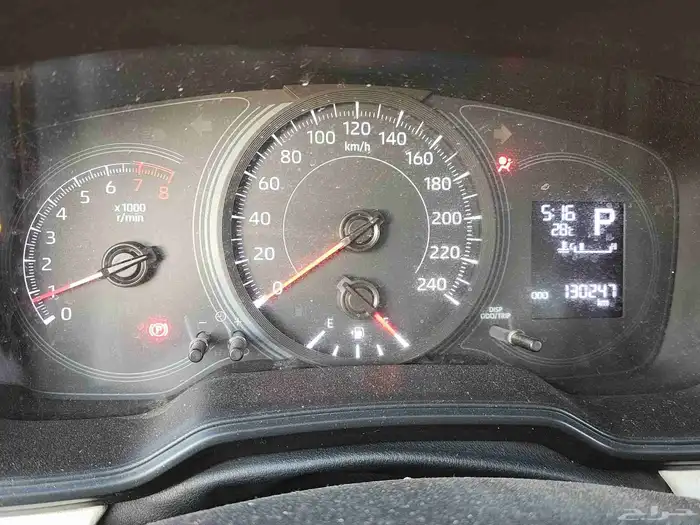 تويوتا كورولا 2022 ممشي 130الف كم 12