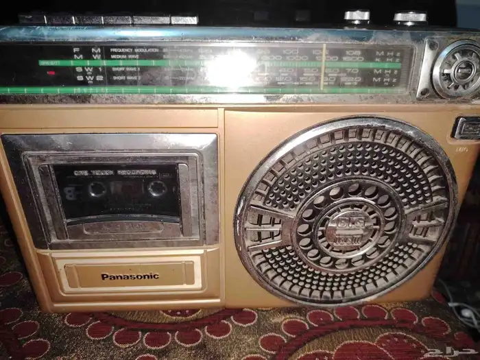 مسجل باناسونيك كاسيت وراديو 0