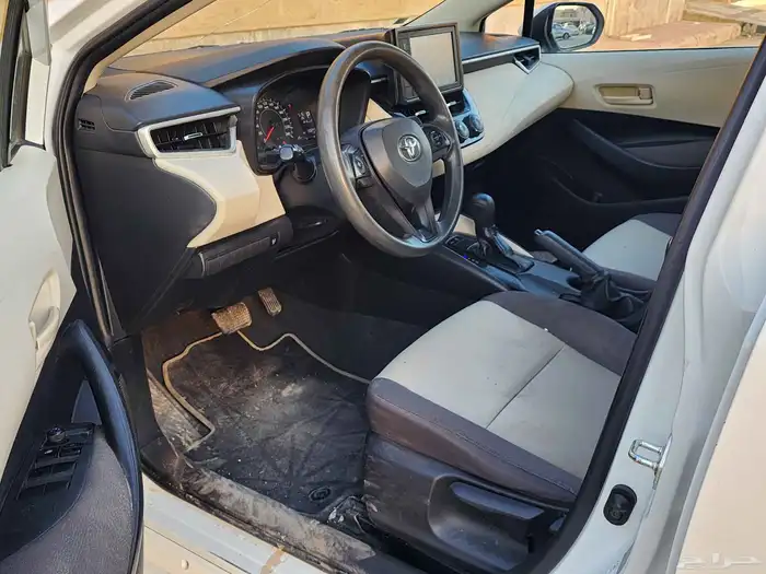 تويوتا كورولا 2022 ممشي 130الف كم 8