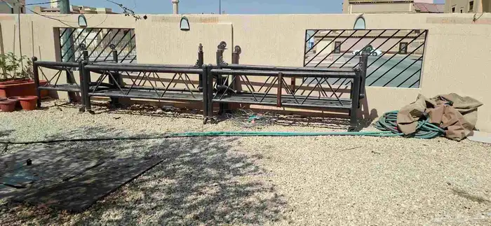كراسي حديد حدائق 0