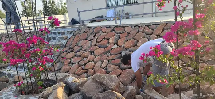 معلم حجر ربراب جدران ممرات ارضيه تلبيسات 2