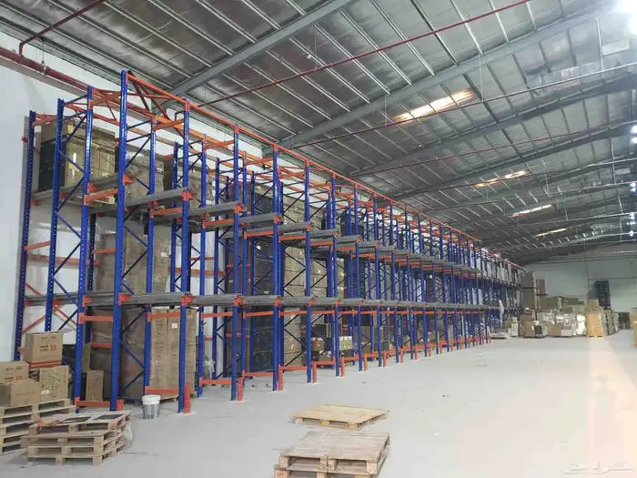 ارفف مستودعات بجميع انواعها حمولات خفيفه وثقيله 8