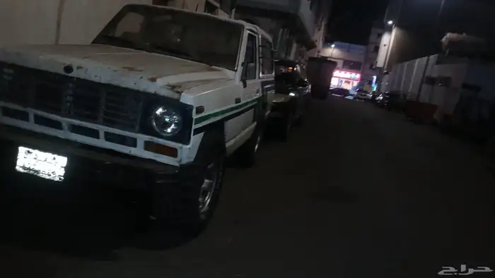 جيب نيسان مديل 1984 على السوم شغال نضيفه 5