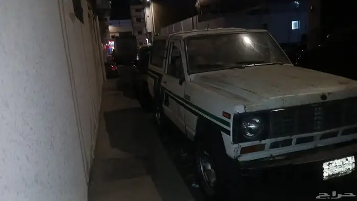 جيب نيسان مديل 1984 على السوم شغال نضيفه 4