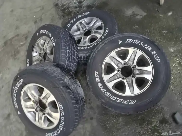 جنوط جيب لكسزس 2007وتحت مع كفرات دلوب يابني مقاس 17 1