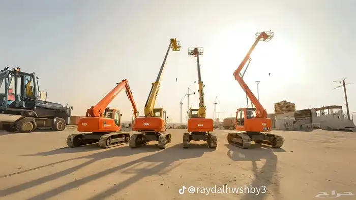 ابو احمد لتاجير المعدات الثقيله كرينات جميع انواعها 0