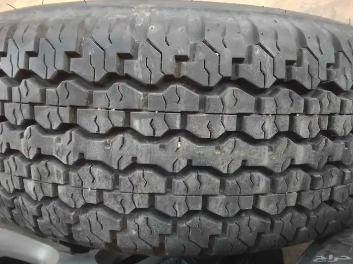 كفرات دنلوب رفرف بجنوط رفرف وكاله عدد خمس حبات 6