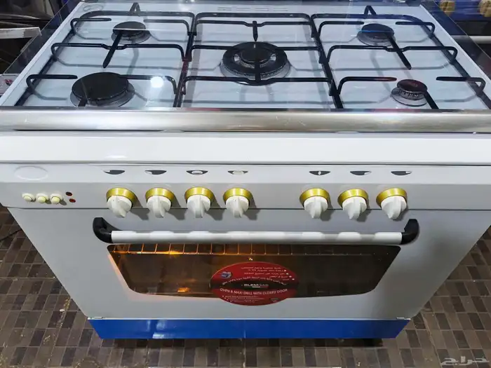 جليم غاز خمسه عيون 60 في 90 مقاس ايطالي اصلي فرن غاز 7