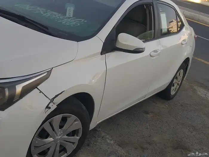 كورولا2016 ابيض لولوي 3