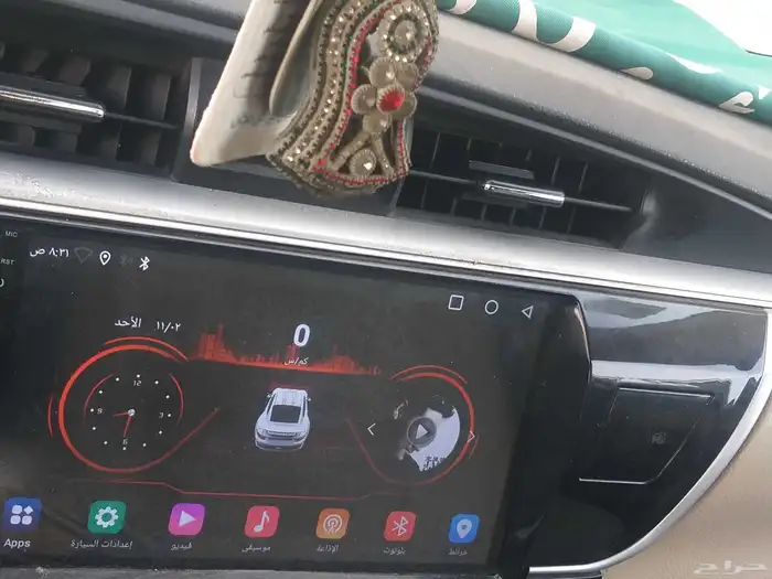 كورولا2016 ابيض لولوي 1