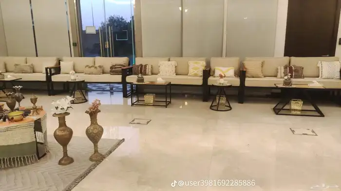 تاجير كنب تاجير كراسي طاولات كوكتيل خيم اوروبيه تاجير زل 19