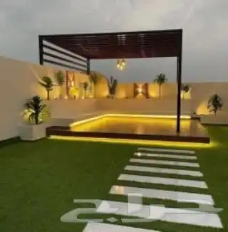 تنسيق حدايق جازان 0