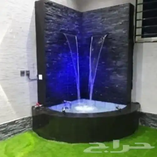 مظلات مع الزراعة شلالات ونوافير غرفة زجاجة 3