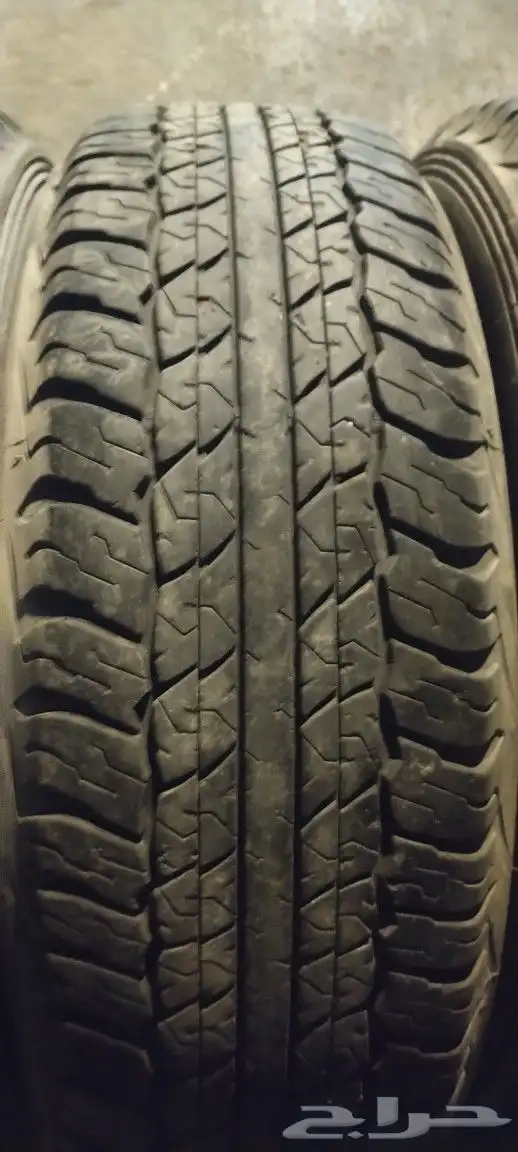 كفرات دنلوب وكاله هيلكس 225 70 17 تاريخ 24 5