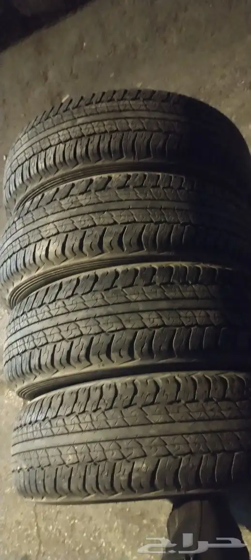 كفرات دنلوب وكاله هيلكس 225 70 17 تاريخ 24 7