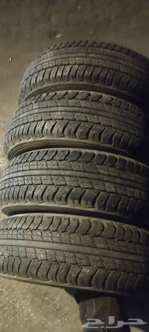 كفرات دنلوب وكاله هيلكس 225 70 17 تاريخ 24 1