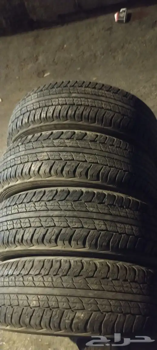 كفرات دنلوب وكاله هيلكس 225 70 17 تاريخ 24 2