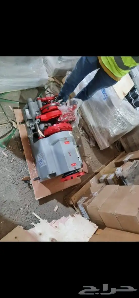 ماكينة سن تسنين مواسير حديد مجلفن وعادي 0