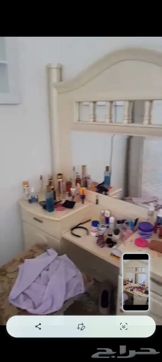 غرفة نوم مقاس 2 2 للبيع 500 ريال 3