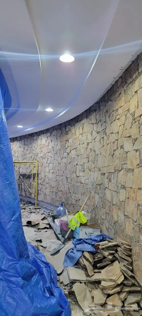 تلبيس حجر تراث قديم طبيعي انواع الحجر وشغل علا اشرط 1