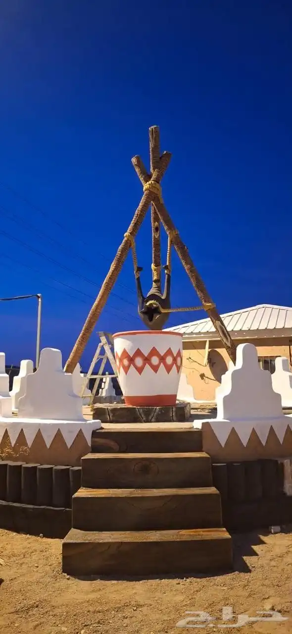 اعمال تراثيه بناء افران وشويات ومشبات 7