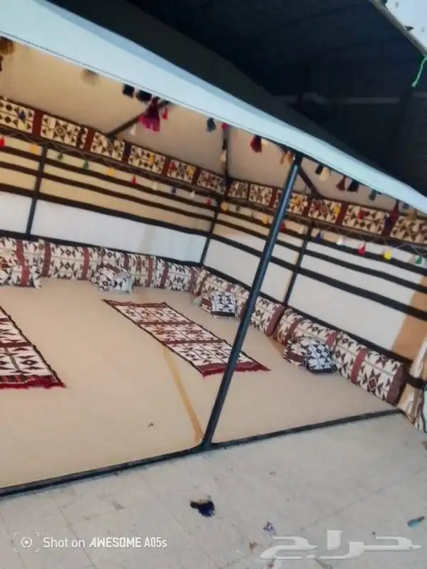 تجهيز مخيمات 2