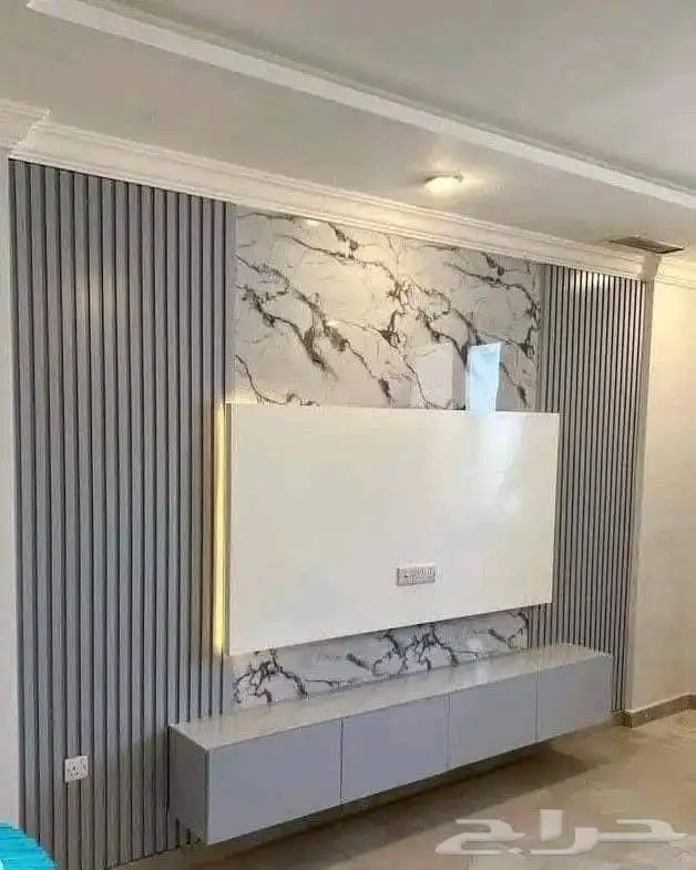 ديكورات داخليه واجهه شاشه شيبورد 0