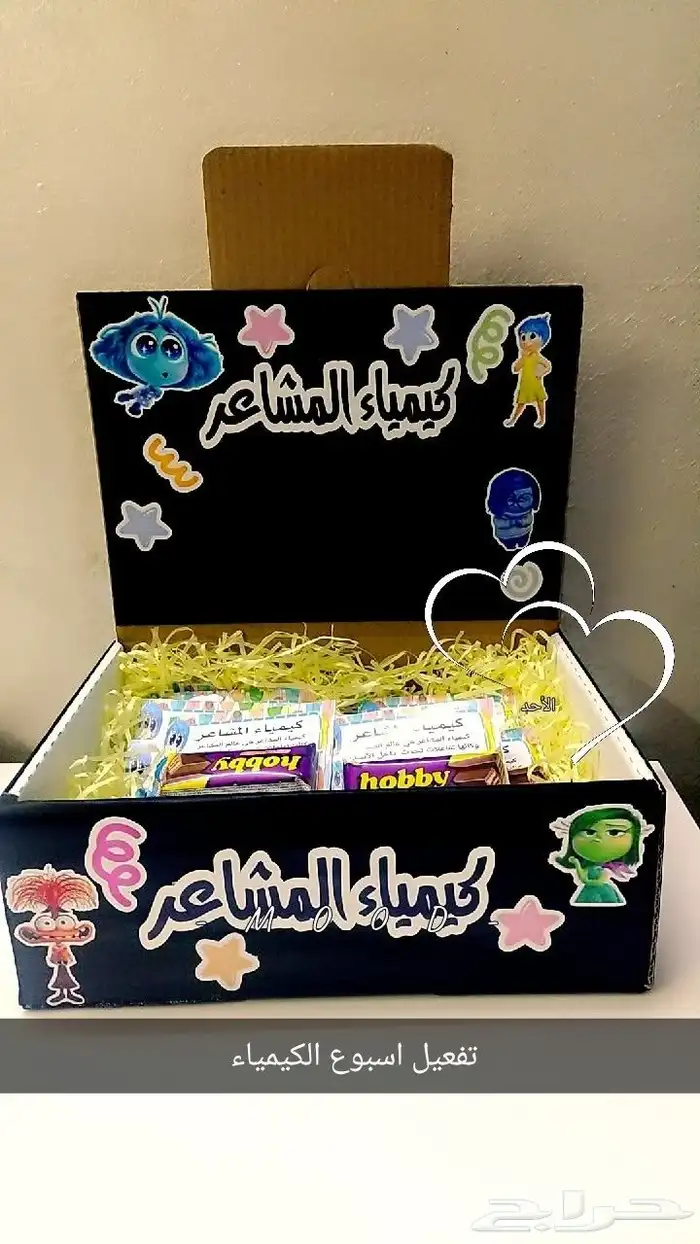 توزيعات اسبوع الكيمياء 1