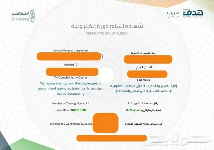 انجاز دورات للترقيات ولتقوية السيرة الذاتية 0