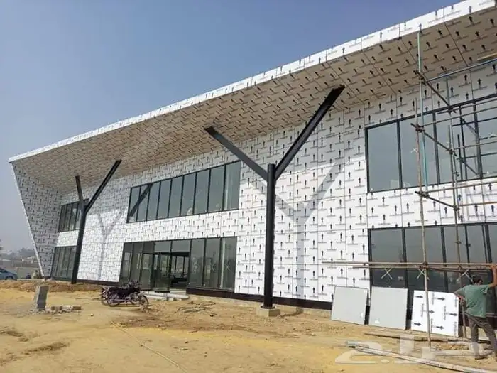 زجاج سيكوريت ودرابزين واجهات استركشر 1