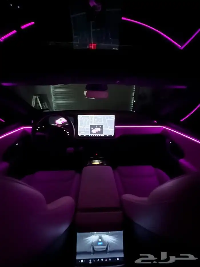 لد داخلي على جميع السيارات لد إضائة المحيط LCD Ocean Lightin 0