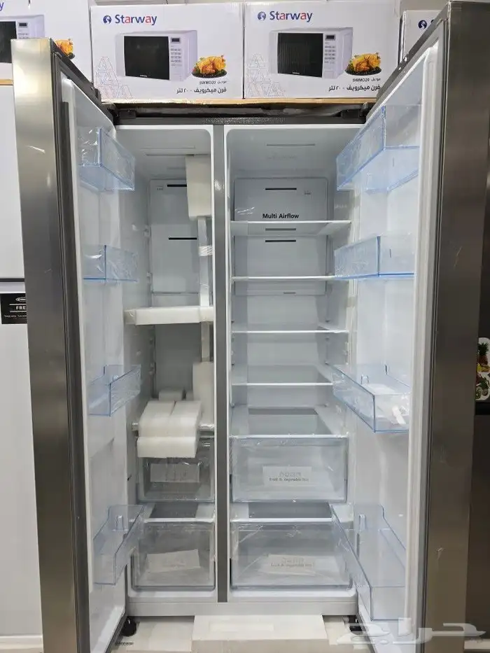 ثلاجات عرض جديد ثلاجة صغيرة 3 قدم باب واحد ثلاجة بابين كبير 1