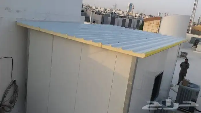 تركيب ملاحق ساندوتش بانل 2