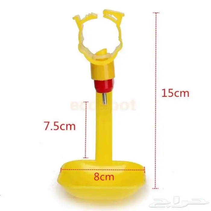 مساقي مياه للدواجن 105 قطعة مع2 منظم 0