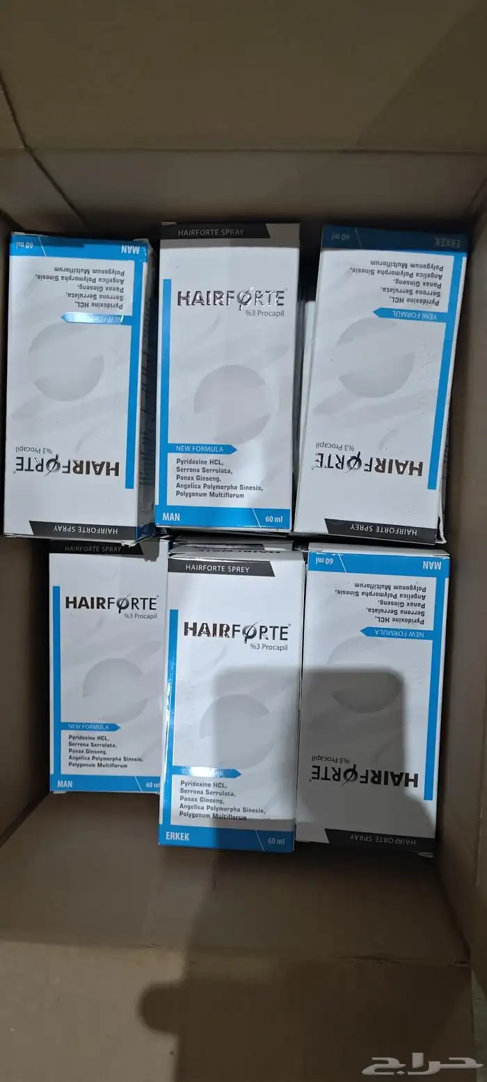 Hairforte مينوكسيديل لي نمو الشعر من شركة 1