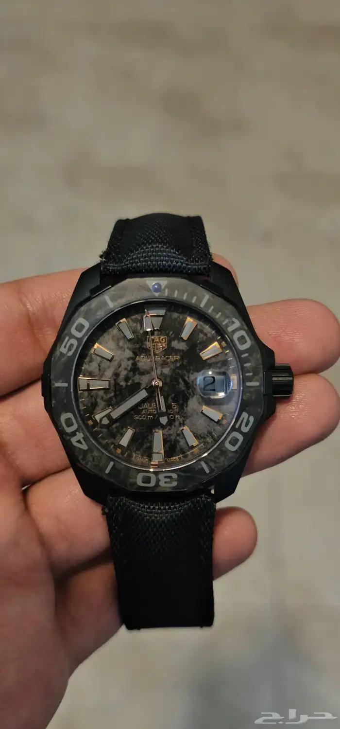ساعه Tag Heuer Carbon Fiber تاغ هوير 0