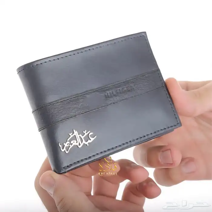 محافظ باالاسم جلد اصلي الاناقه في أدق التفاصيل 6