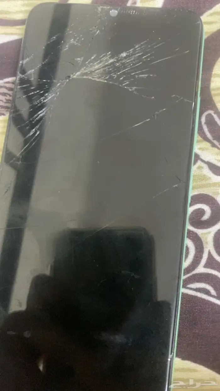 جوال مستخدم مكسور من الشاشه الاماميه فقط وبدون بيت شريحه 1