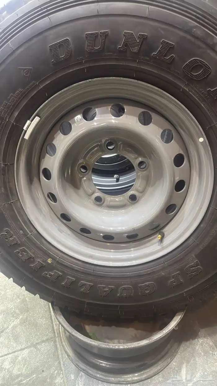 جنوط هلل مع كفرات دنلوب للربع والشاص منزله من موتر اصفار 25 2