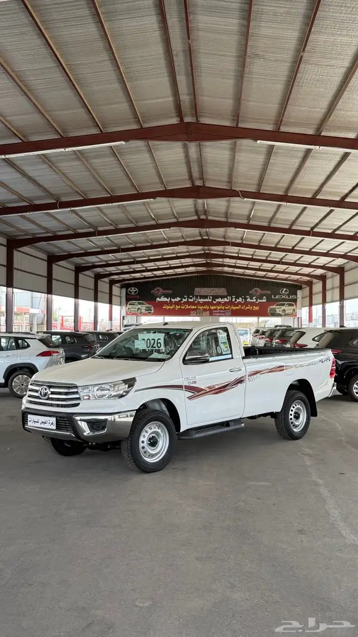 هايلكس غماره ديزل دبل 2.4 لتر 2026 كاش وتقسيط 2