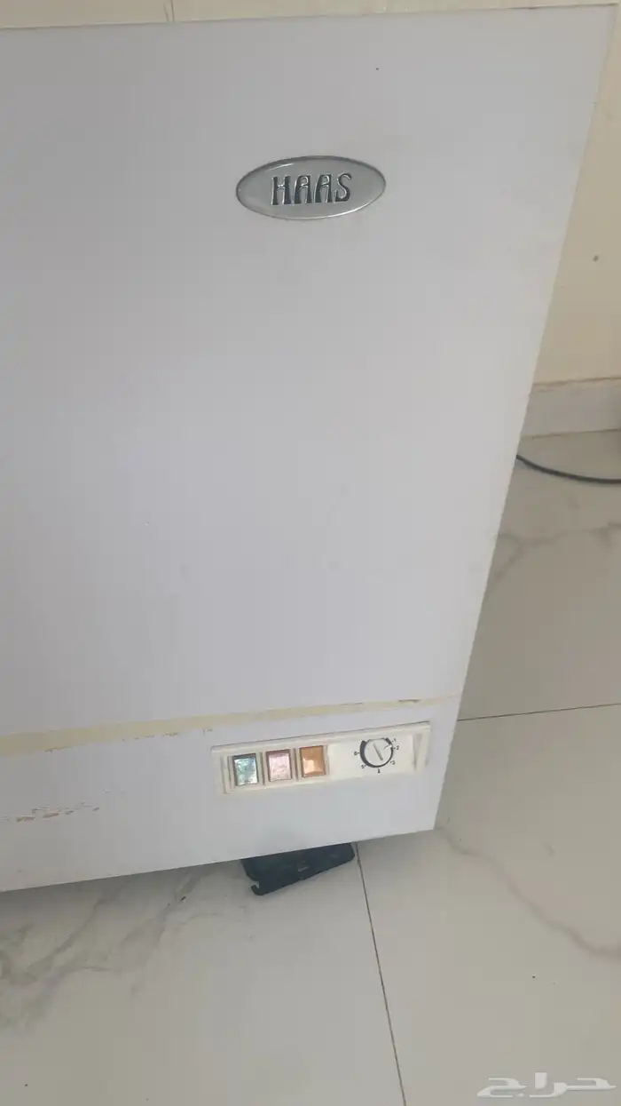 ثلاجه فريزن شبه جديده تبريد وتجميد نوعيه ممتازه هاس 3