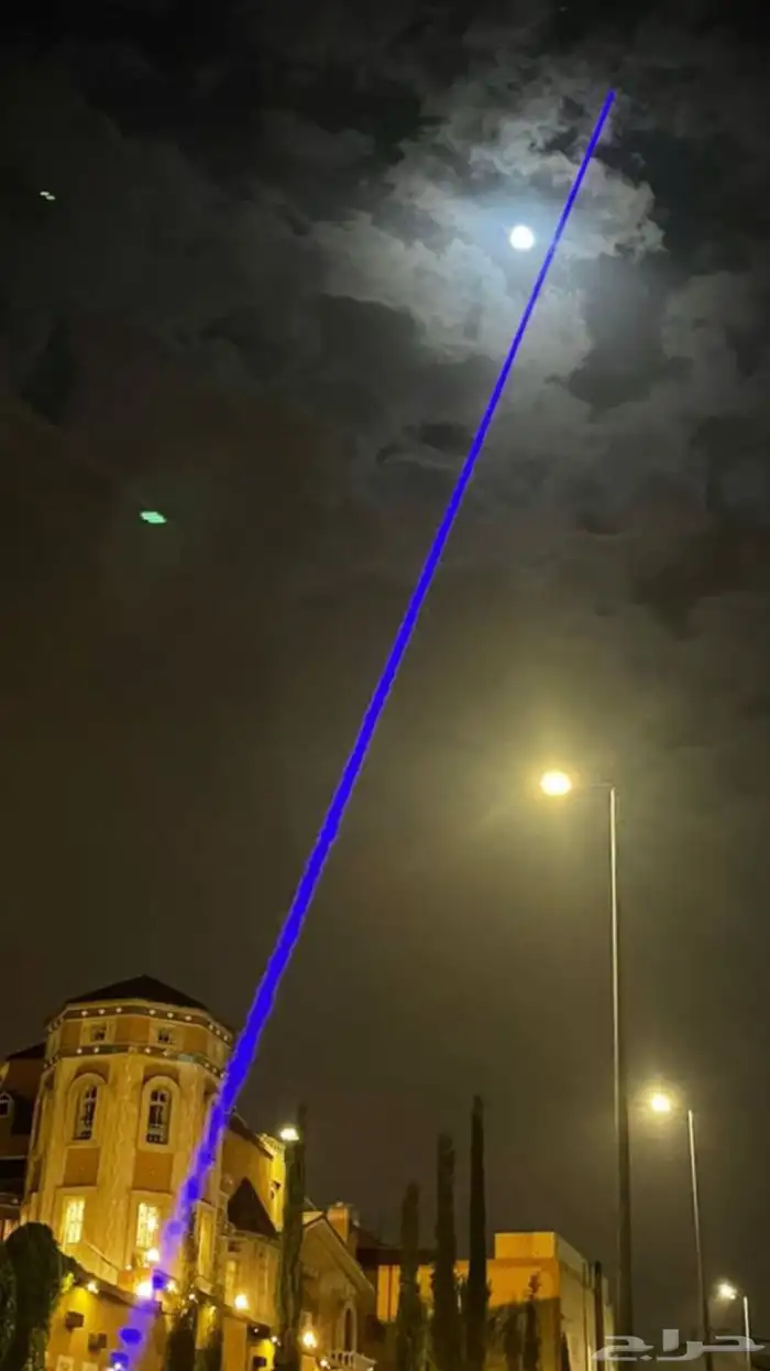 ليزر ازرق كامل اغراضه جديد 1