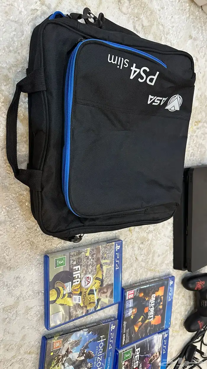 بلايستيشن 4 شبه جديد نظيف جدا 5