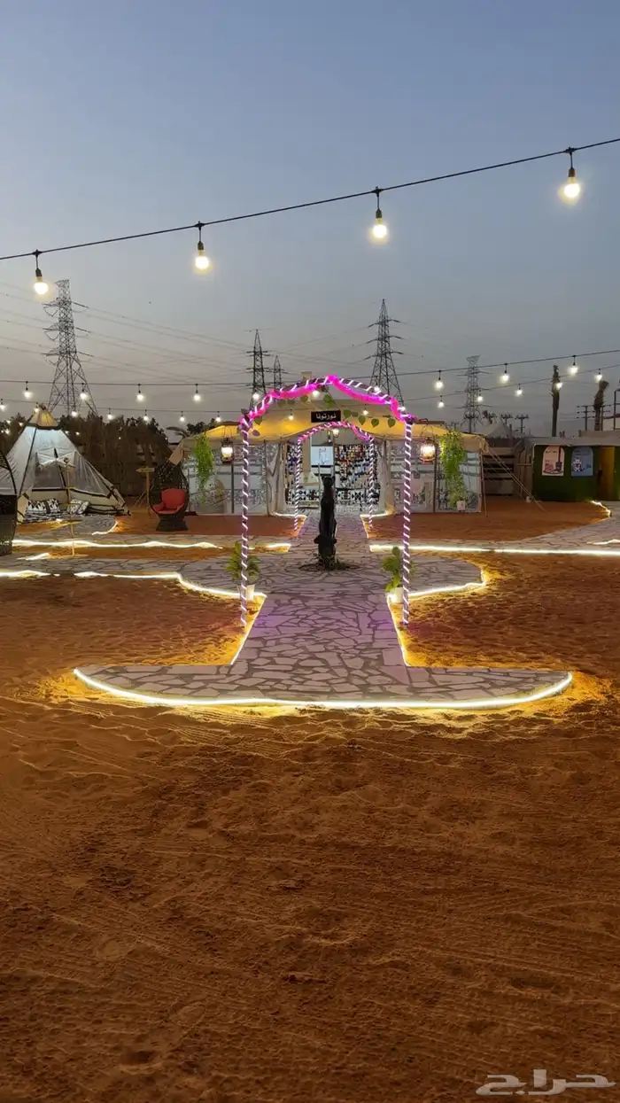 مخيم الريم للايجار اليومي الرياض 50